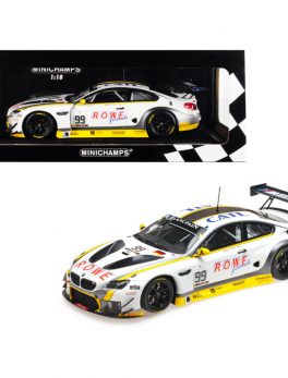 BMW M6 GT3 #99 Martin / Eng / Sims Winners 24 Hours SPA 2016 (Rowe Racing) Limited Edition to 400 pieces Worldwide 1/18 Diecast Model Car by Minichamps 155162699
