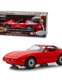 1985 Chevrolet Corvette C4 Convertible Red (Little Larry Sellers") The Big Lebowski (1998) Movie 1/18 Diecast Model Car by Greenlight 13533