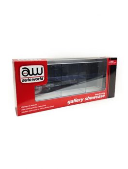 6 Car Interlocking Collectible Display Show Case for 1/64 Scale Model Cars by Autoworld AWDC003