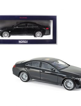 2018 Mercedes CLS Class Black 1/18 Diecast Model Car by Norev 183592