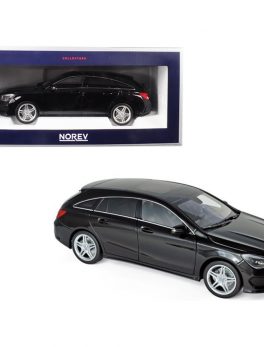 2015 Mercedes CLA Class Shooting Brake Wagon Black 1/18 Diecast Model Car by Norev 183598