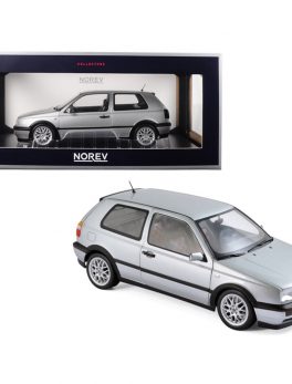 1996 Volkswagen Golf GTI Silver 20th Anniversary Edition 1/18 Diecast Model Car by Norev 188419