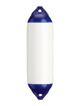 Polyform F-02 Twin Eye Fender 7.5" x 26" - White