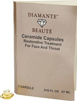 Diamante Beaute Ceramide Restorative Treatment For Face and Throat Capsules--sample Size For Women