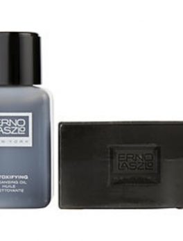 Erno Laszlo Exfoliate and Detox Detoxifying Cleasing Set With Detoxifying Cleansing Oil 600ml/2oz + Sea Mud Deep Cleansing Bar 50g/1.7oz For Women