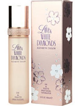Love and White Diamonds Edt Spray 3.3 Oz For Women