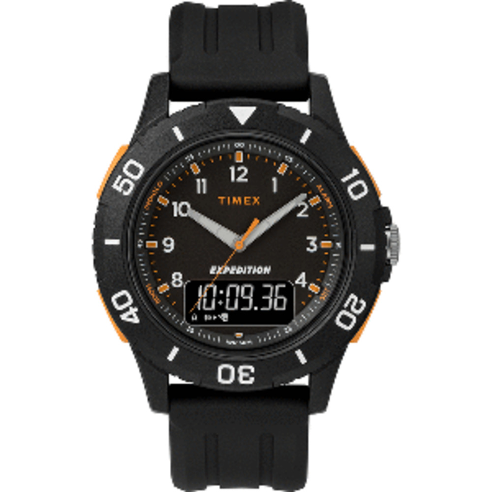 Timex Expedition Katmai Combo 40mm Watch - Black Case, Dial and amp; Strap