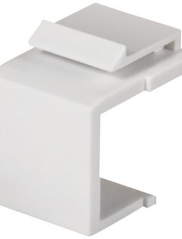 DataComm Electronics 20-3101-WH Blank Keystone Insert (White)