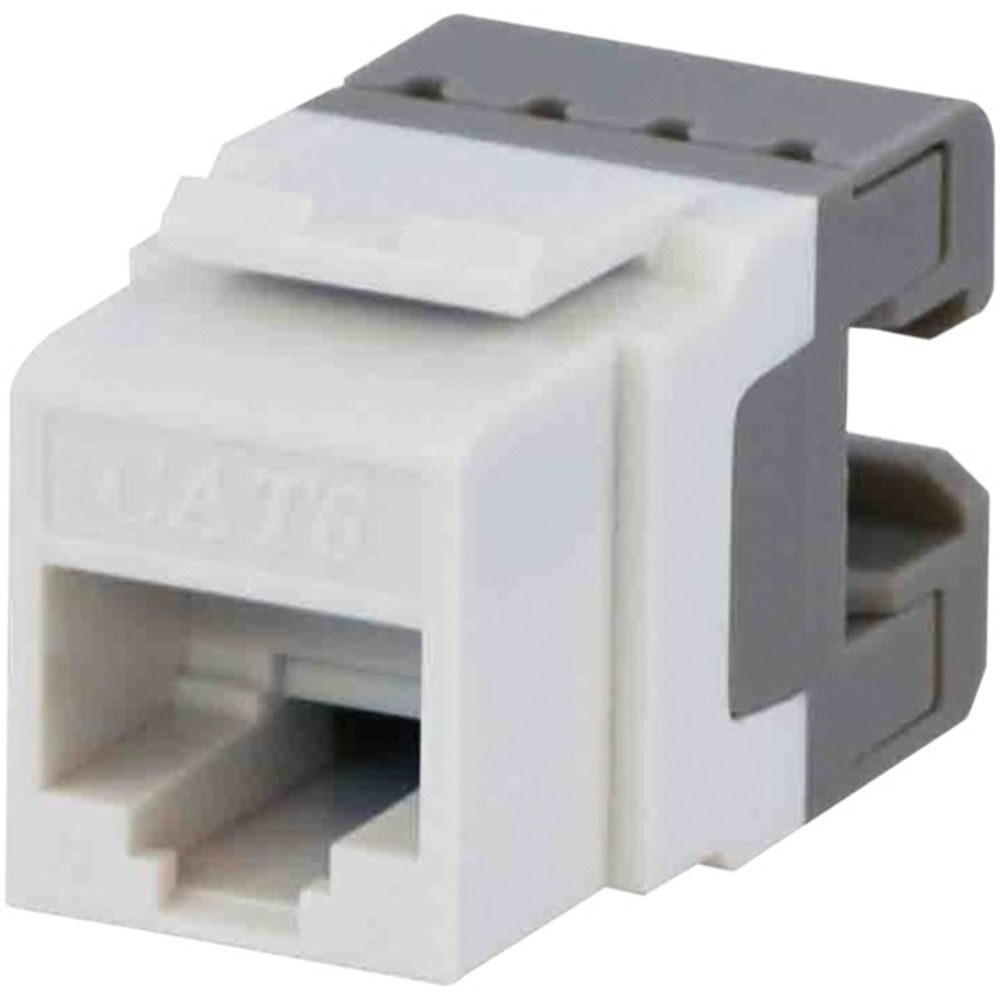 DataComm Electronics 20-3426-WH-10 CAT-6 Jacks, 10 Pack (White)