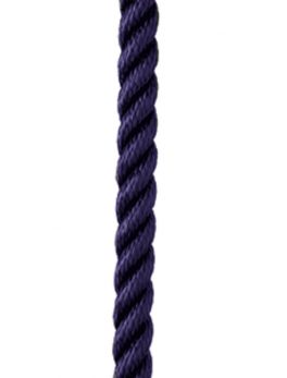 New England Ropes 3/8" X 15 and #39; Premium Nylon 3 Strand Dock Line - Navy Blue