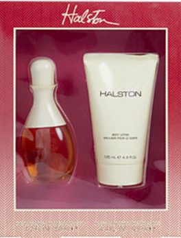 Halston Cologne Spray 1.7 Oz and Body Lotion 4.4 Oz For Women