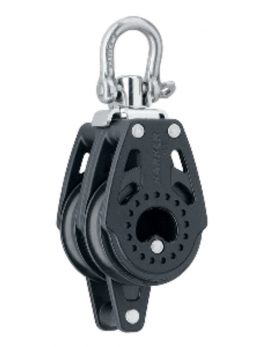 Harken 40mm Carbo Air Double Swivel Block w/Becket