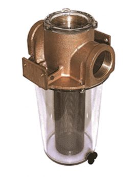 GROCO ARG-1000 Series 1" Raw Water Strainer w/Stainless Steel Basket