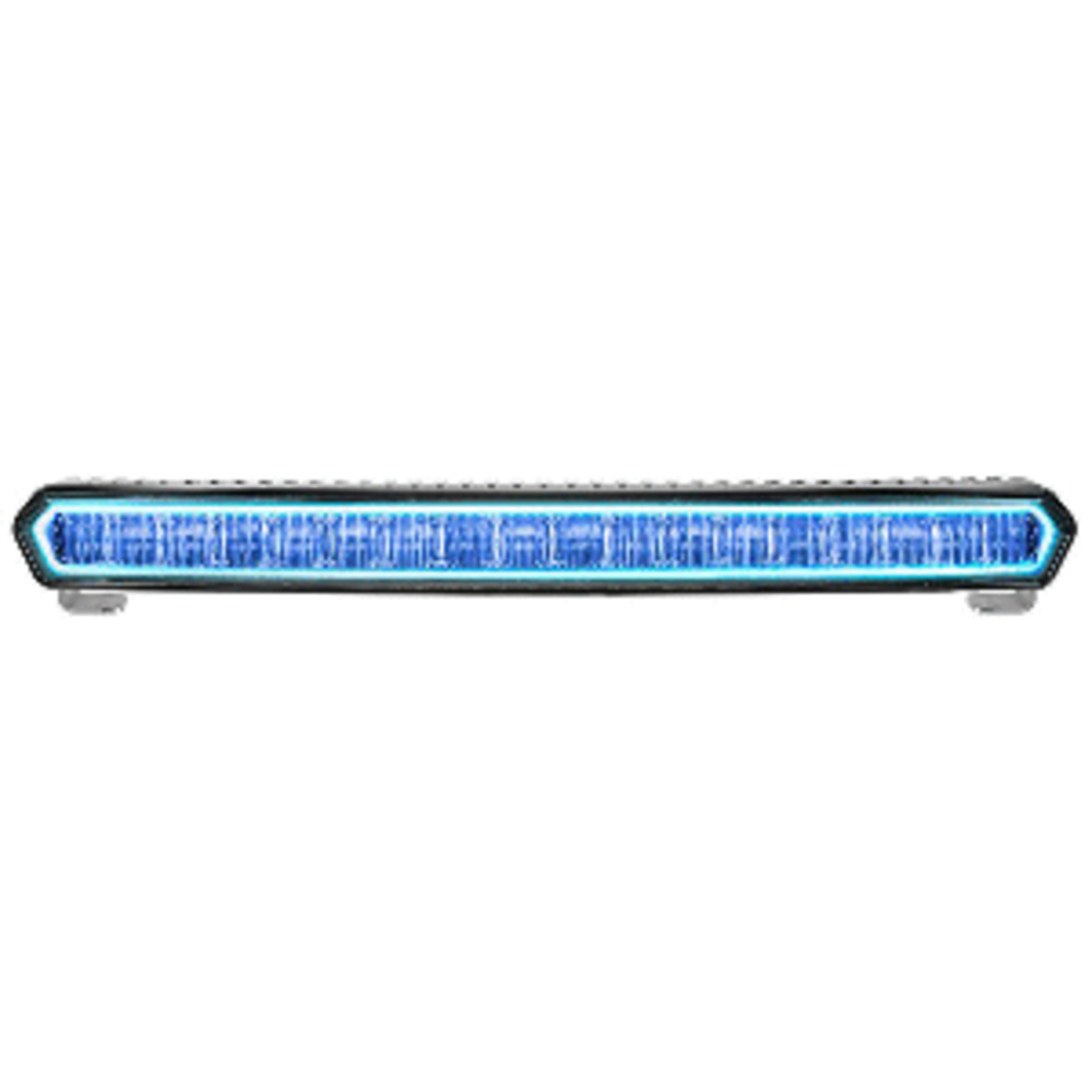RIGID Industries SR-L Series 20" Off-Road LED Light Bar - Black w/Blue Halo Back Lighting