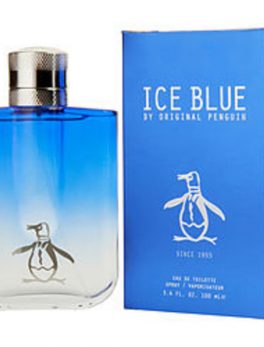 Penguin Ice Blue Edt Spray 3.4 Oz For Men