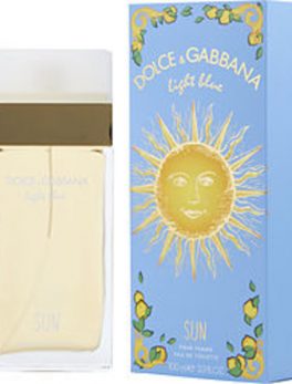 D and G Light Blue Sun Edt Spray 3.3 Oz (limited Edition) For Women