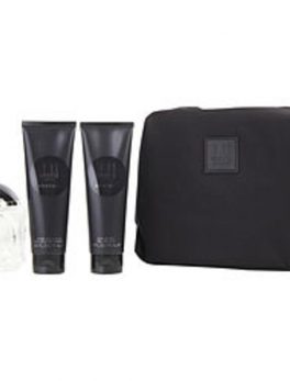 Dunhill London Century Eau De Parfum Spray 4.5 Oz and Aftershave Balm 3 Oz and Shower Gel 3 Oz and Bag For Men