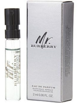 Mr Burberry Eau De Parfum Spray Vial For Men