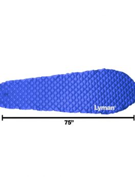 Lyman Lightweight Luxury Camping Mat Blue