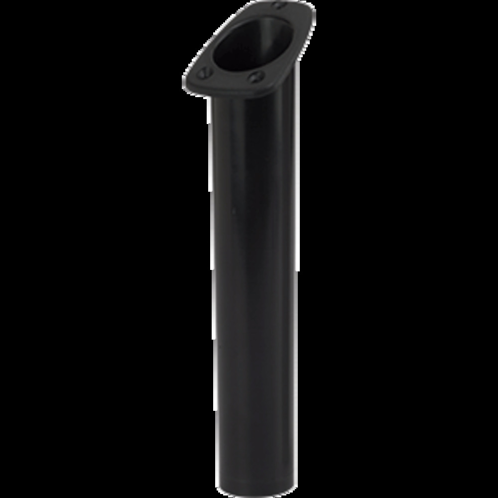 Sea-Dog Narrow Gunnel Flush Mount Rod Holder - Black