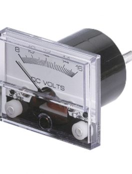 Paneltronics Analog DC Ammeter 0-50DCA 2-1/2" - No Shunt Required