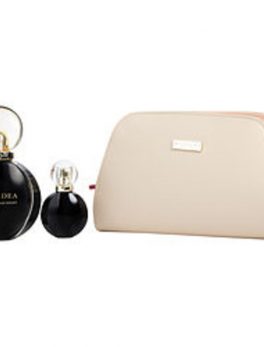 Bvlgari Goldea The Roman Night Eau De Parfum Spray 2.5 Oz and Eau De Parfum Spray .5 Oz and Pouch For Women