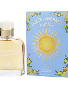 D and G Light Blue Sun Edt Spray 4.2 Oz (limited Edition) For Men