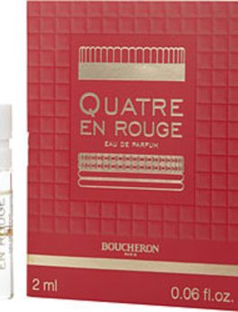 Boucheron Quatre En Rouge Eau De Parfum Spray Vial On Card For Women
