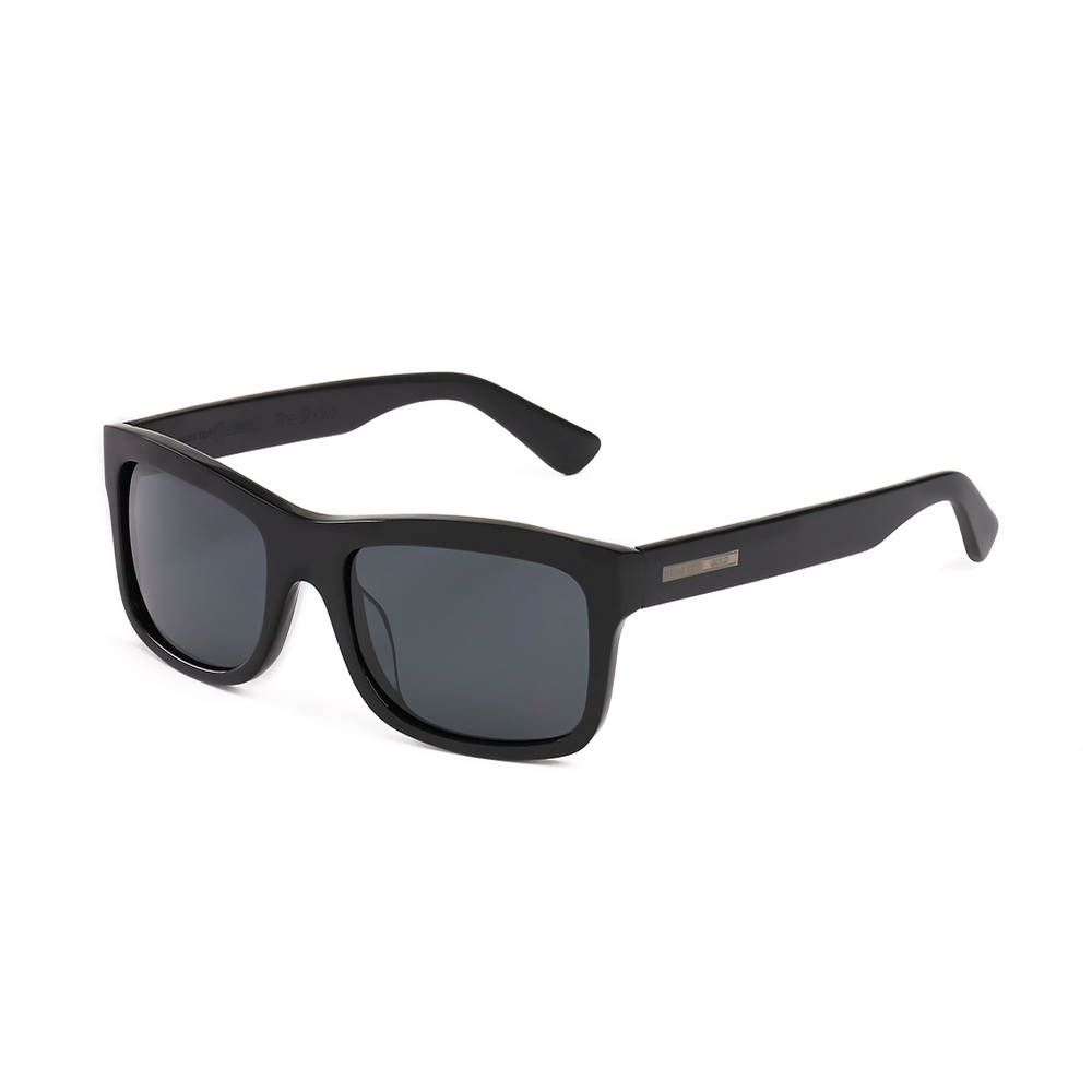 Hang Ten Gold The Shaka-Shiny Black/Smoke Lens