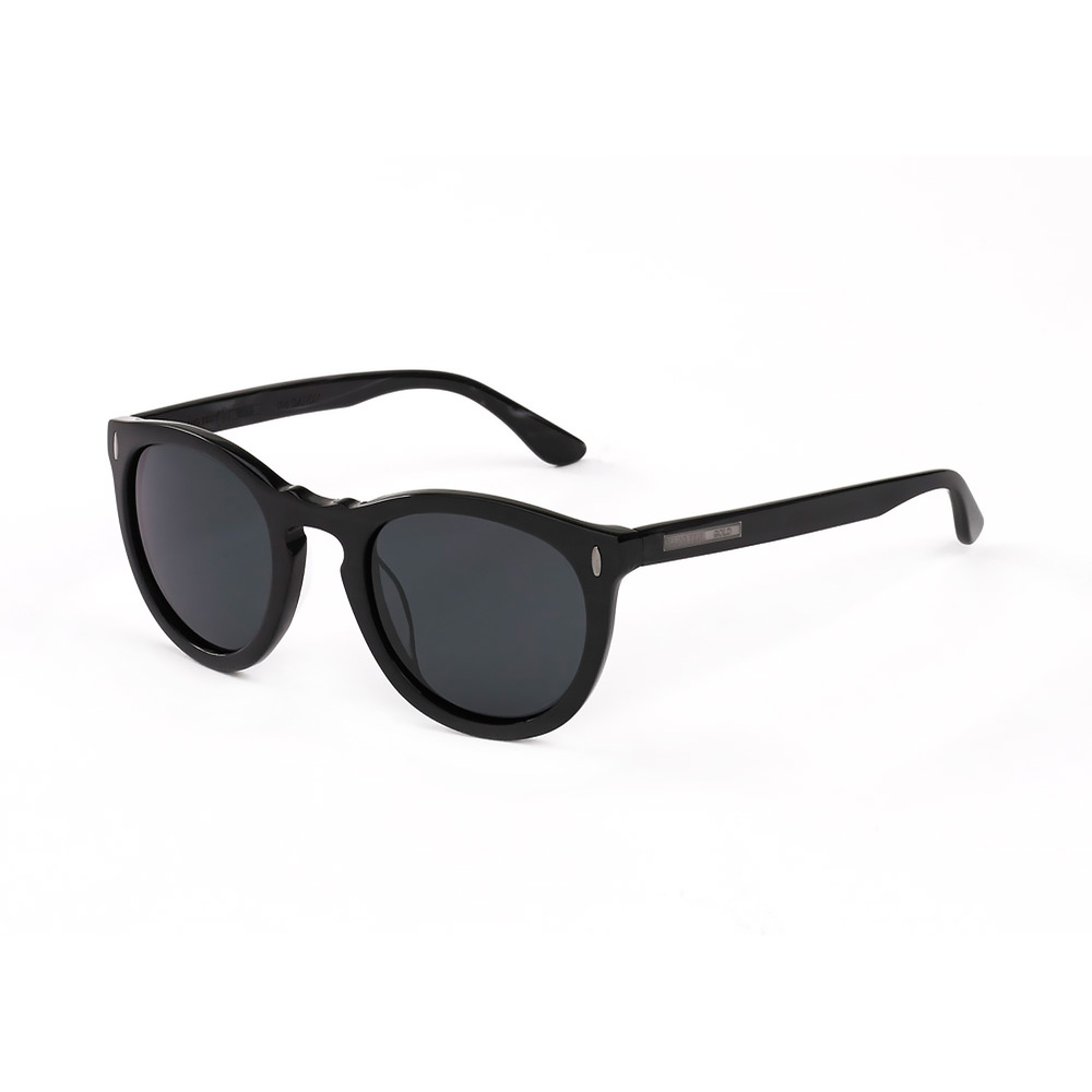 Hang Ten Gold The Dandy-Metallic Black/Grey Lens