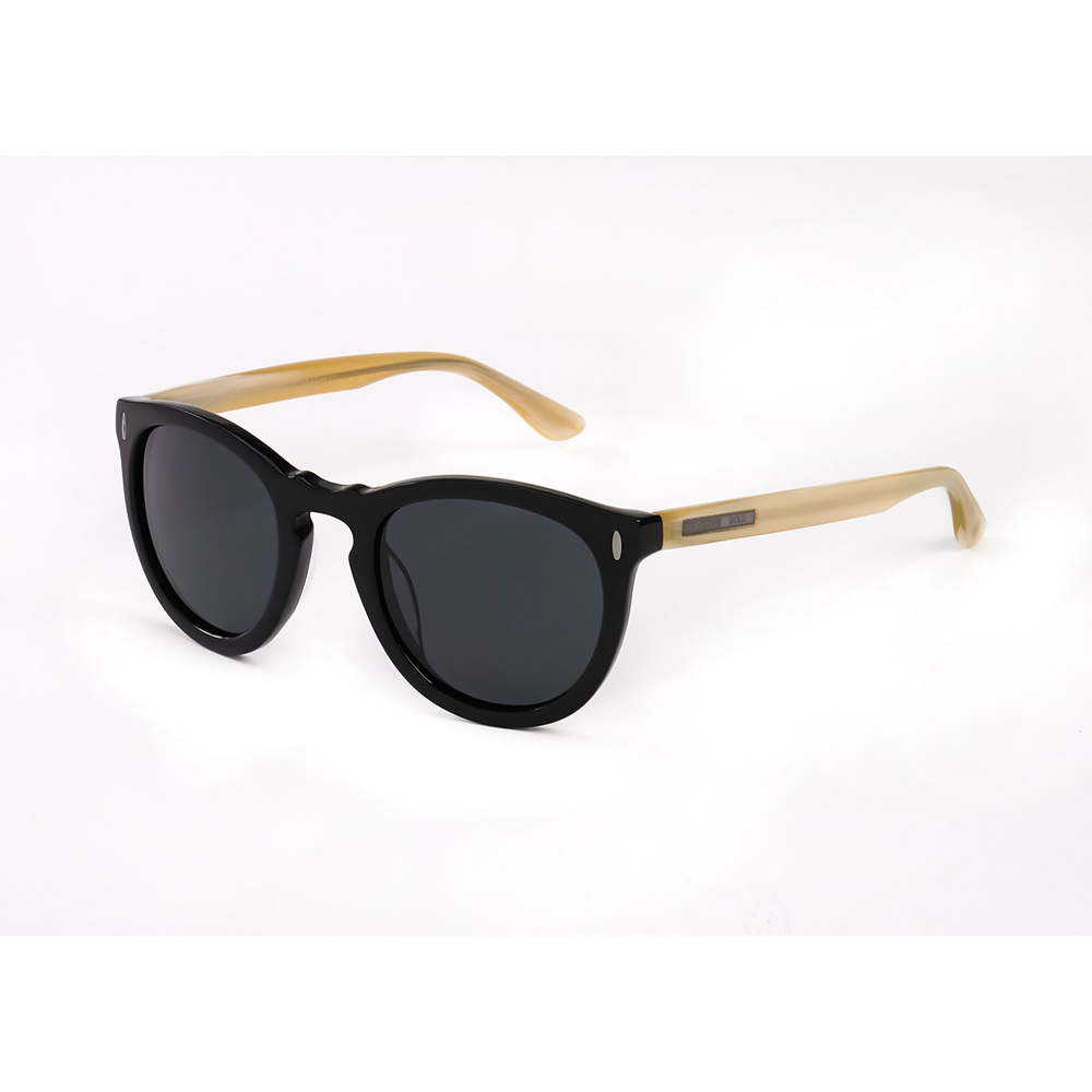Hang Ten Gold The Dandy-Shiny Black/Grey Lens