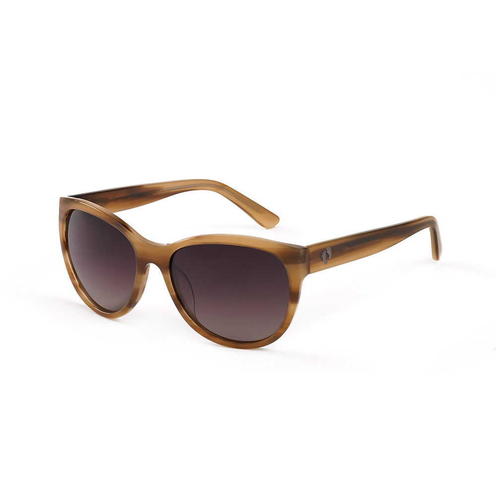 Hang Ten Gold The Pier Couture-Caramel Horn/Brown Lens