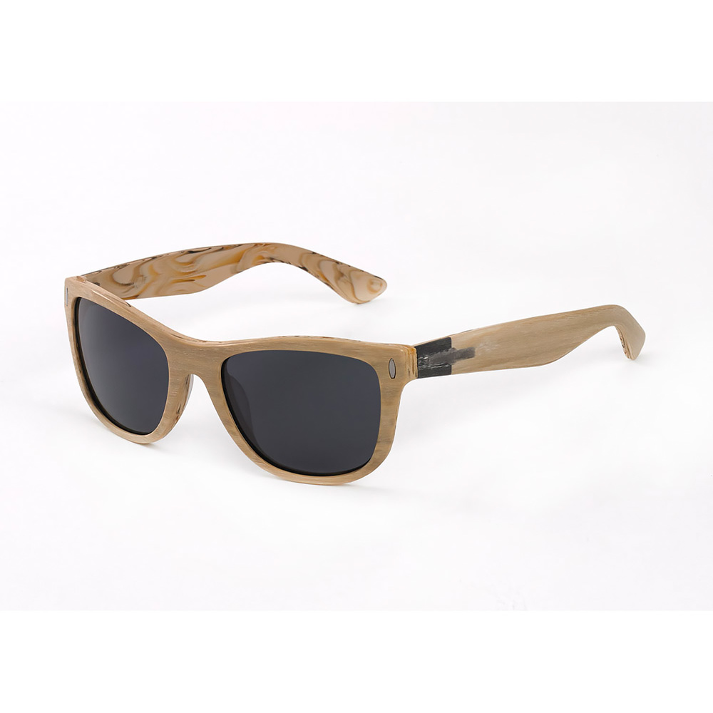 Hang Ten Gold The Wavefarer-Pine Wood/Smoke Lens
