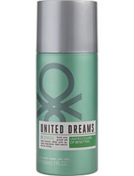 Benetton United Dreams Be Strong Deodorant Spray 5 Oz For Men