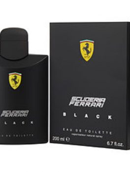 Ferrari Scuderia Black Edt Spray 6.7 Oz For Men