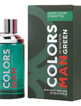 Colors De Benetton Green Edt Spray 3.4 Oz For Men