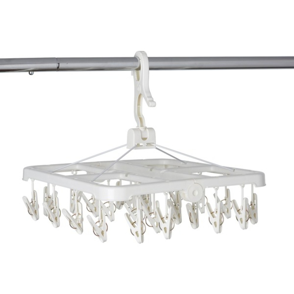 neatfreak 5521 FFFFFF-006 Hanging Peg Clips for Drying (24-Count)