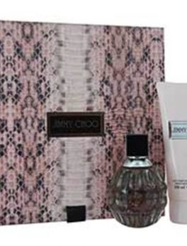 Jimmy Choo Eau De Parfum Spray 2 Oz and Body Lotion 3.3 Oz For Women