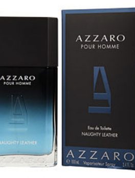 Azzaro Naughty Leather Edt Spray 3.4 Oz For Men