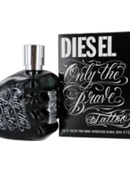 Diesel Only The Brave Tattoo Edt Spray 2.5 Oz For Men