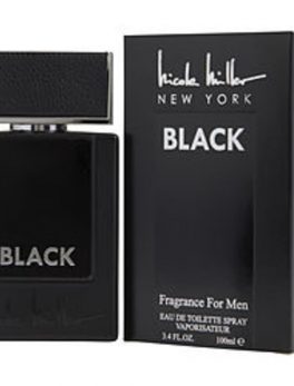 Nicole Miller Black Edt Spray 3.4 Oz For Men