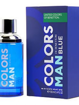 Colors De Benetton Blue Edt Spray 3.4 Oz For Men