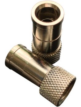 ProBrand 501881 Push-on Crimpless RG6 Connectors, 100-Pack