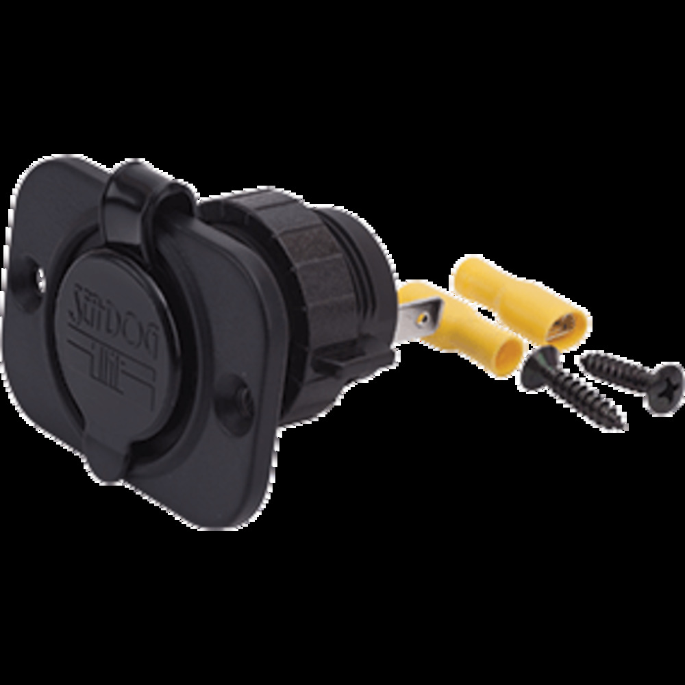 Sea-Dog Round Power Socket - 12V