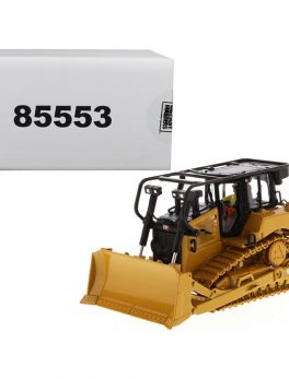 CAT Caterpillar D6 Track Type Tractor Dozer with SU Blade and Operator High Line Series 1/50 Diecast Model by Diecast Masters 85553