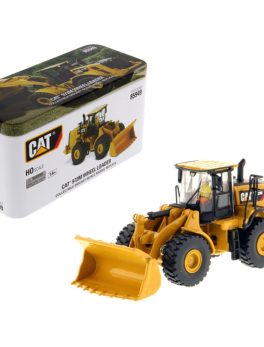 CAT Caterpillar 972M Wheel Loader with Operator High Line Series 1/87 (HO) Scale Diecast Model by Diecast Masters 85949