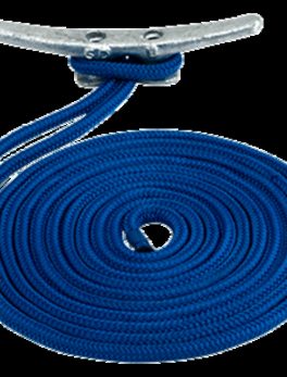 Sea-Dog Double Braided Nylon Dock Line - 1/2" x 20 and #39; - Blue