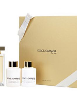 The One Edt Spray 3.3 Oz and Body Lotion 3.3 Oz and Shower Gel 3.3 Oz For Women