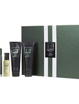 Dunhill Icon Racing Eau De Parfum Spray 3.4 Oz and Aftershave Balm 3 Oz and Shower Gel 3 Oz and Eau De Parfum Spray 1 Oz For Men