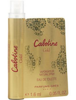 Cabotine Gold Edt Spray Vial On Card For Women